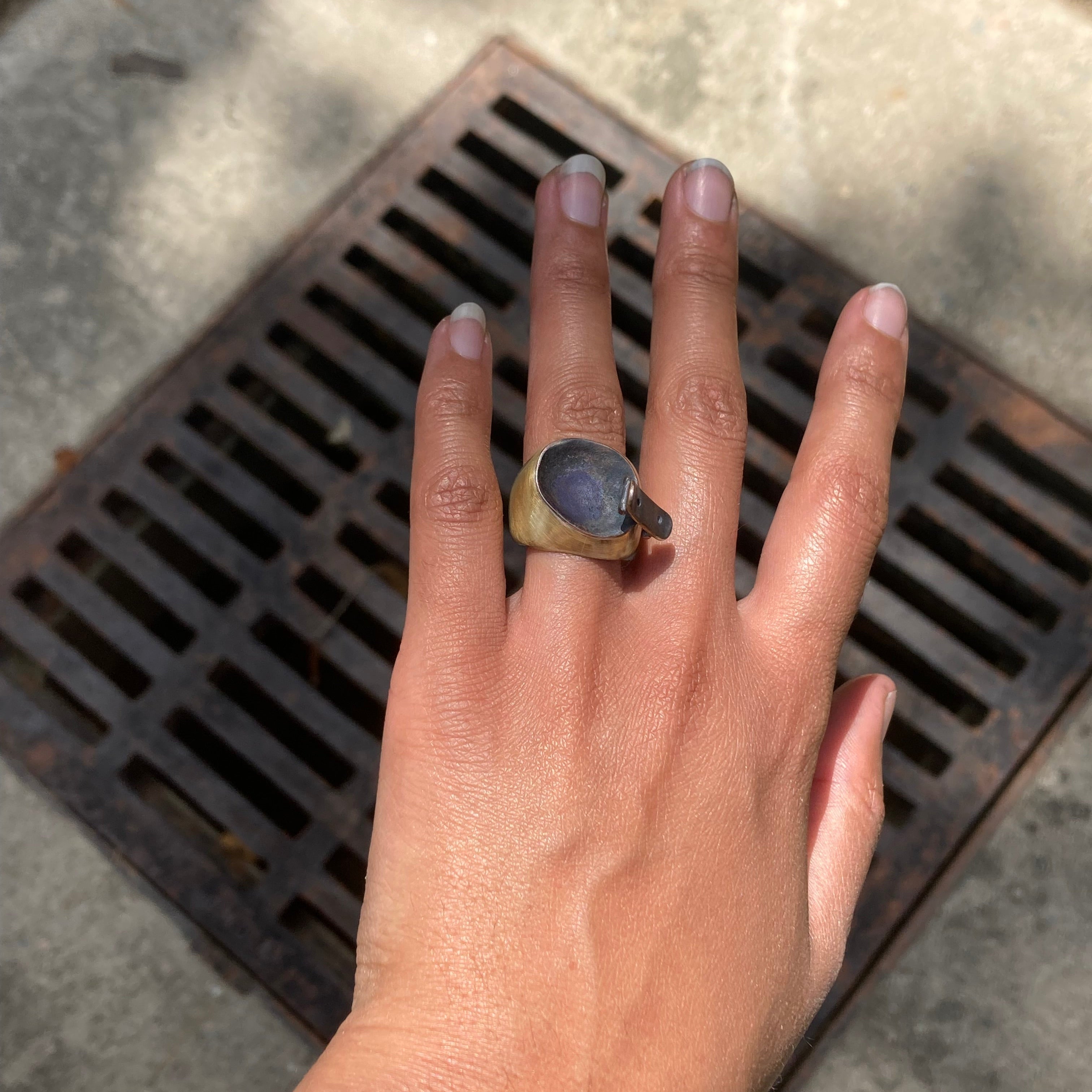Objets d'art: Skateboard Ring