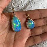 The Azul Mini - 14k Opal Pendant