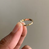 14k Ruby Ellipses Band