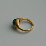 Glacé Grand -14k Tourmaline Signet Ring