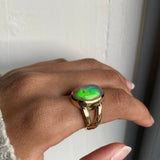 The King's Ring - 14k Opal Statement Ring