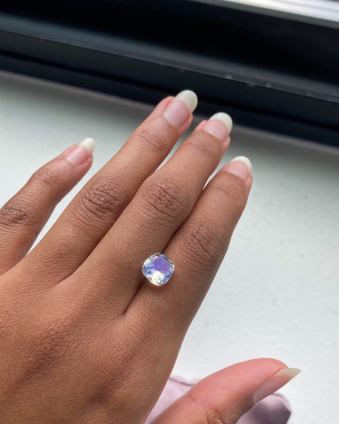 1.6 ct Cushion Cut Moonstone