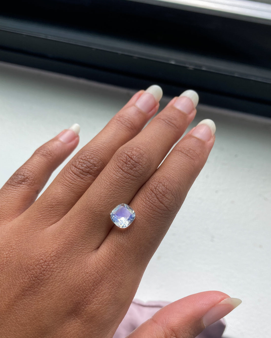 1.6 ct Cushion Cut Moonstone