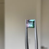 2.14 ct Mermaid Bicolor Tourmaline from Mozambique