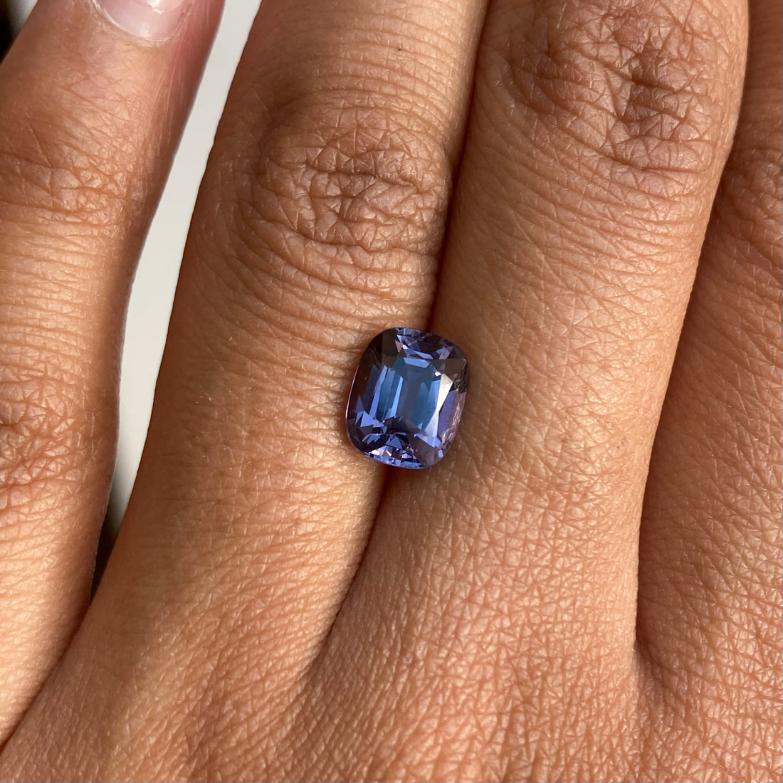 1.88 ct Metallic Violet Spinel
