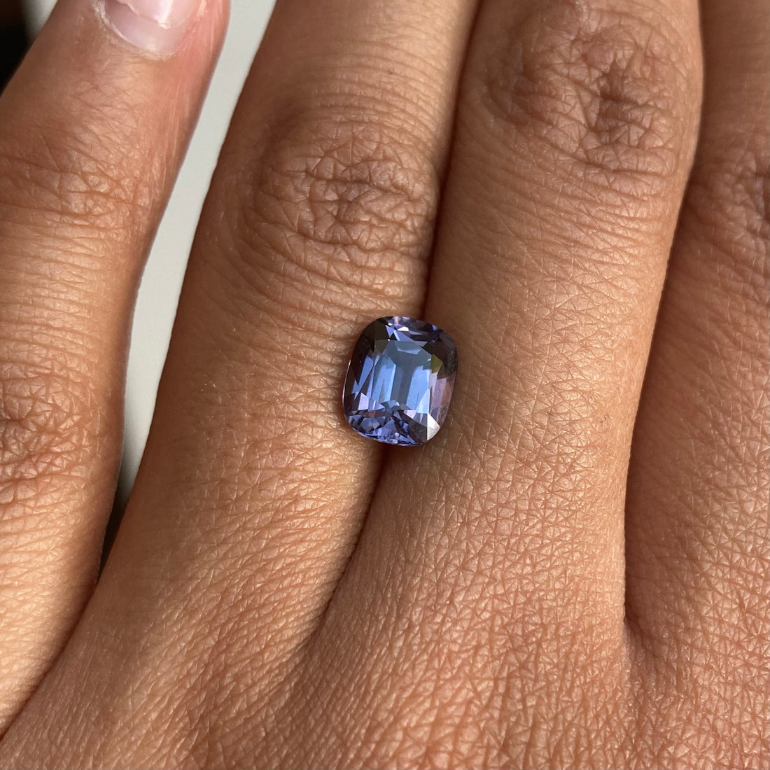 1.88 ct Metallic Violet Spinel