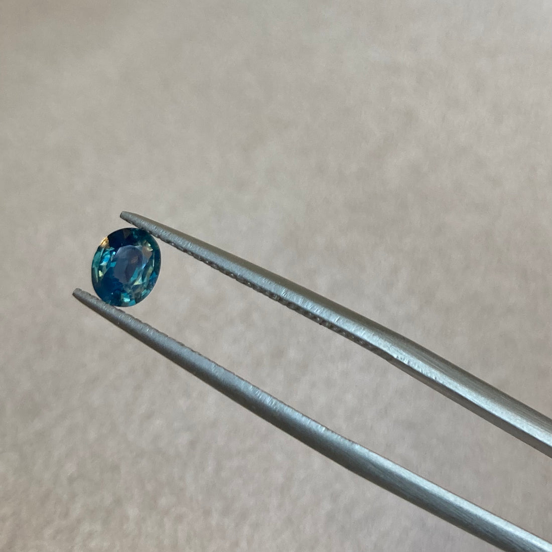 0.65 ct Opalescent Teal Sapphire