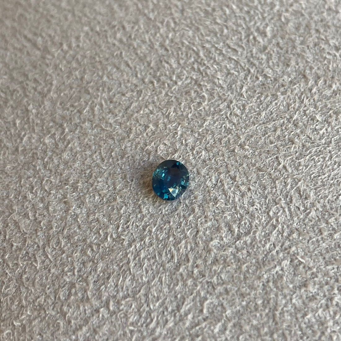 0.65 ct Opalescent Teal Sapphire