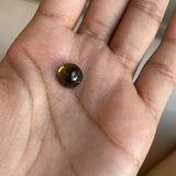 5.1 ct Olive Green Tourmaline Cabochon