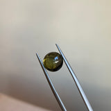 5.1 ct Olive Green Tourmaline Cabochon