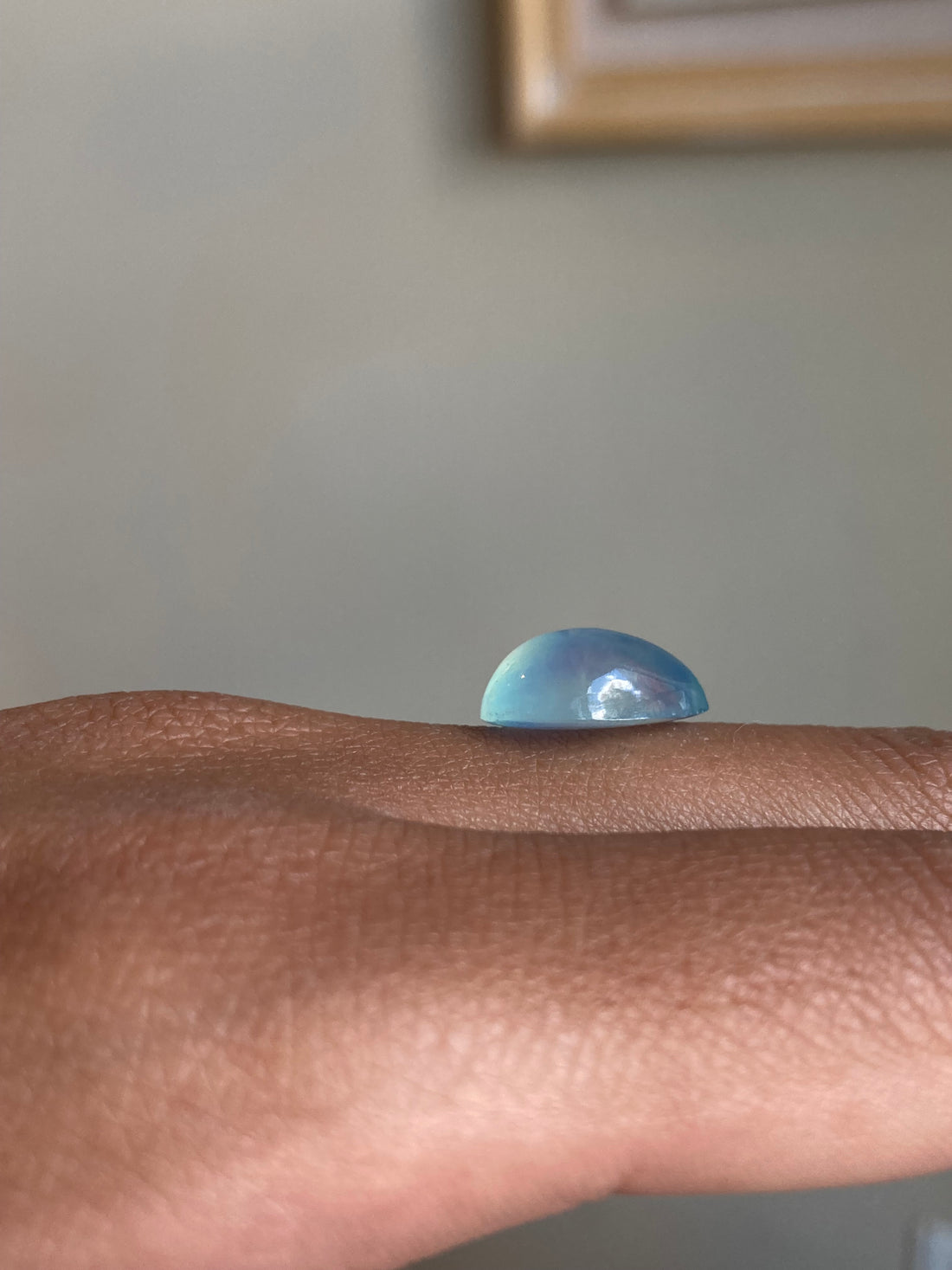 5.6 ct Misty Aquamarine Cabochon