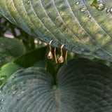 14k Dewdrop Earrings
