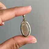 Oracle - 14k Opal and Diamond Pendant