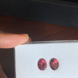 Dahlia II - 18k Pink Tourmaline and Diamond Earrings
