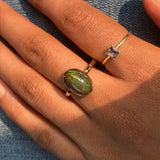 Dragon’s Egg - 14k Ethiopian Opal Ring