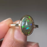 Dragon’s Egg - 14k Ethiopian Opal Ring