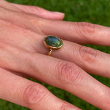 Dragon’s Egg - 14k Ethiopian Opal Ring